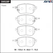 ��������� ������� �������� SN928P Advics (AN-711/GP-01264/PF-2554) SN928P ����