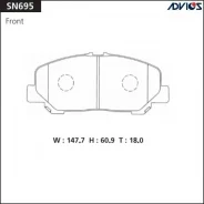 ��������� ������� �������� SN695 Advics (AN-735/GP-02265/PF-1527) SN695 ����