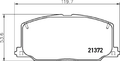 ��������� ������� �������� 306(PF-1281/NP1037) Nisshinbo NP1037 ����