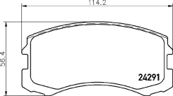 ��������� ������� �������� 641(PF-3462/NP3005) Nisshinbo NP3005 ����