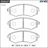 ��������� ������� �������� 319 (SN562P) Advics SN562P ����