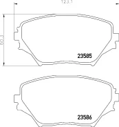 ��������� ������� �������� 640(PF-1447/NP1036) Nisshinbo NP1036 ����