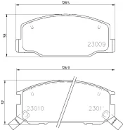 ��������� ������� �������� Nisshinbo PF1385/NP1124 (407) NP1124 ����