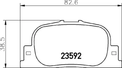 ��������� ������� �������� 604(PF-1431/NP1035) Nisshihbo NP1035 ����