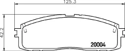 ��������� ������� �������� 353(PF-1106/PF-1142C/NP1046) Nisshinbo NP1046 ����