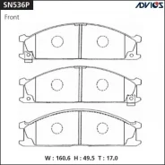 ��������� ������� �������� SN536P Advics (AN-212/401/GP-01063/PF-2137) SN536P ����