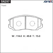 ��������� ������� �������� SN297 Advics (AN-478/GP-00037/PF-6416) SN297 ����