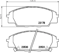 ��������� ������� �������� 491 (PF-8423/NP8019) Nisshinbo NP8019 ����
