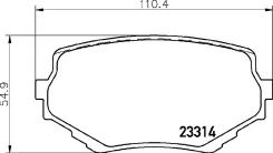 ��������� ������� �������� 451(PF-9382/NP-9002) Nisshinbo NP9002 ����