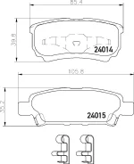 ��������� ������� �������� 651(PF-3502/NP3011) Nisshinbo NP3011 ����