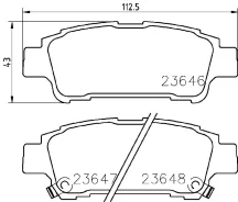 ��������� ������� �������� 639(PF-1449/NP1042) Nisshinbo NP1042 ����