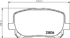 ��������� ������� �������� 667(PF-1470/NP1009) Nisshinbo NP1009 ����