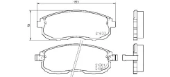 ��������� ������� �������� 286(PF-2201A/2177/NP2002) Nisshinbo NP2002 ����