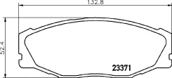 ��������� ������� �������� 261(PF-1157/NP1090) Nisshinbo NP1090 ����