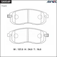 ��������� ������� �������� SN954P Advics (AN-673/GP-01241) SN954P ����