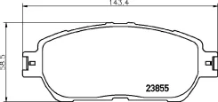 ��������� ������� �������� 670(PF-1480/NP1024) Nisshinbo NP1024 ����
