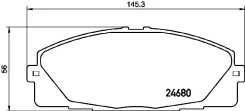 ��������� ������� �������� 707(PF-1516/NP1059) Nisshinbo NP1059 ����