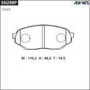 ��������� ������� �������� 623 (SN288P) Advics SN288P ����