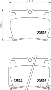 ��������� ������� �������� 468 (PF-3391/NP3008) Nisshinbo NP3008 ����