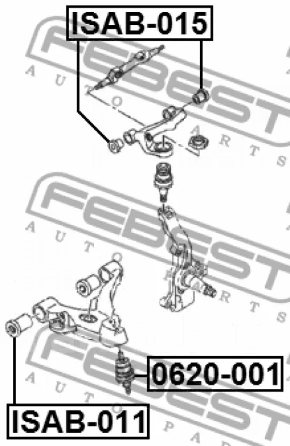 ����������� ISAB-015 Febest ISAB015 ����