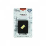 ����� ������������ LED 12V T10x37 5700K 1�� ALB0115 Avantech ALB0115 ����