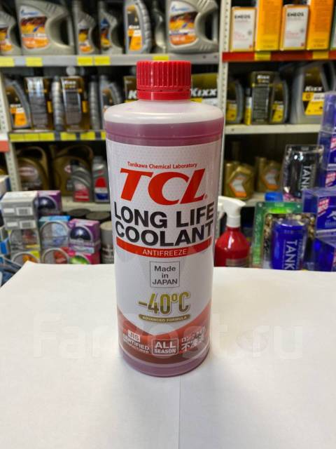 Антифриз красный 1л -40 TCL Long Life Coolant - Автохимия и ...
