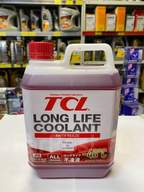 Антифриз красный 2л -40 TCL Long Life Coolant - Автохимия и ...