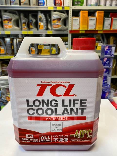 Антифриз красный 4л -40 TCL Long Life Coolant, в наличии. Цена: 2 200 ...