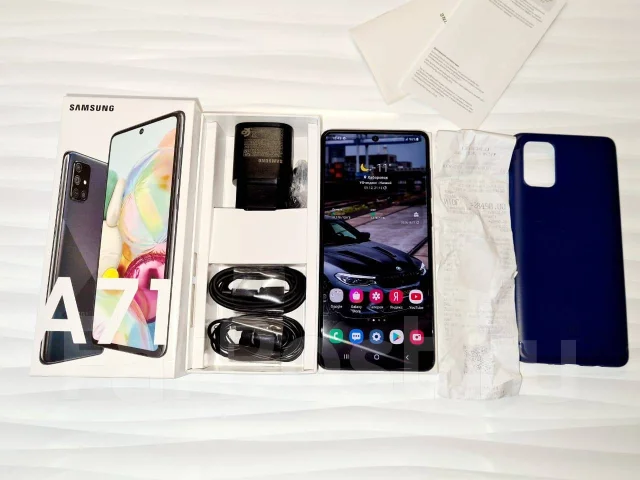 Samsung Galaxy A71. �����, ������, 3G, 4G LTE, Dual-SIM, ����������, NFC ����