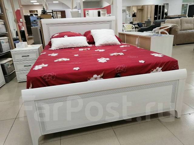 Двуспальная кровать с подъемным механизмом 140х200 КР-1022 "Карина ...
