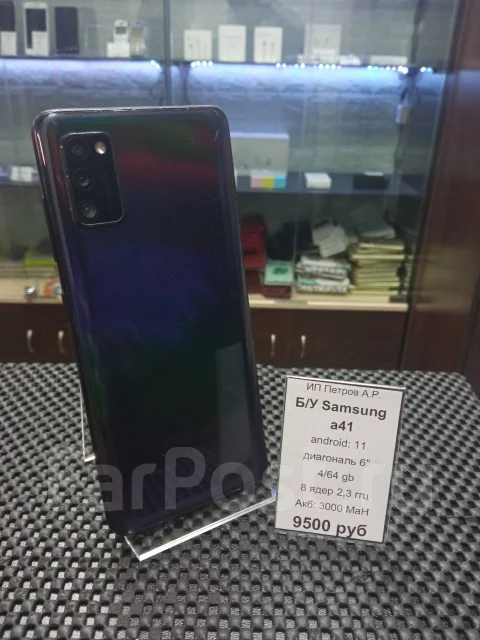 Samsung Galaxy A41. �/�, �����, 3G, 4G LTE, Dual-SIM, NFC ����