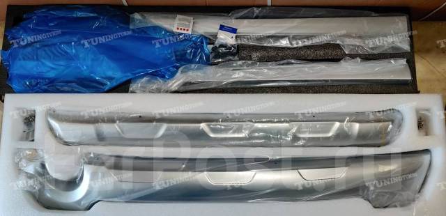 Накладки на бампера и пороги Subaru Forester SK/S5/SKE 2018/2019/2020 ...