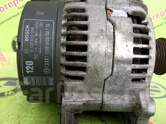 ��������� AUDI 80 B4/�6 �4 1.9TDI 120A 028903027G ����