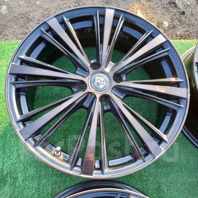 Чёрные диски Perfomance Wheels R17, 4-100, 17", 1 шт, 4x100, 65,1 мм. 4 ...