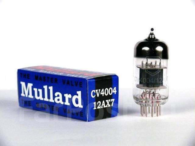 Лампа для аудио CV4004/12AX7 Mullard, новый, в наличии. Цена: 2 500₽ во  Владивостоке
