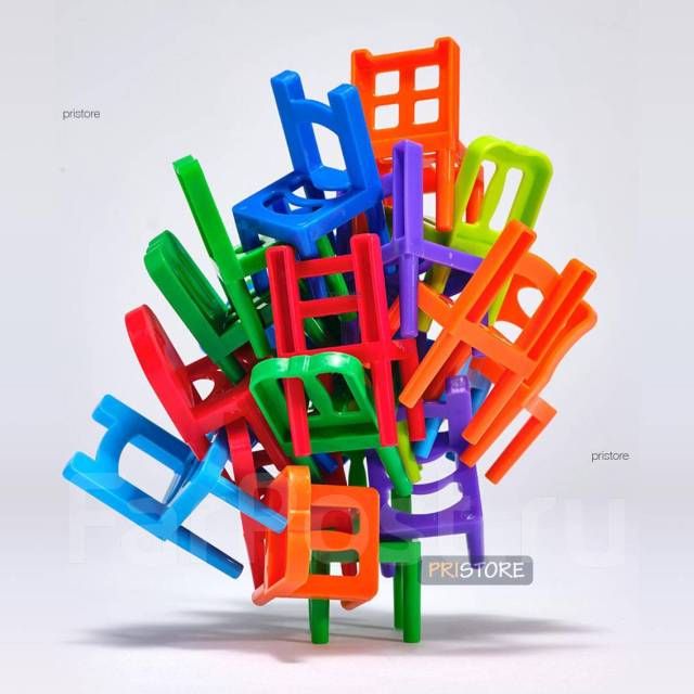 Настольная игра башня Дженга из стульев Xiaomi Mi Bravokids - Игрушки ...