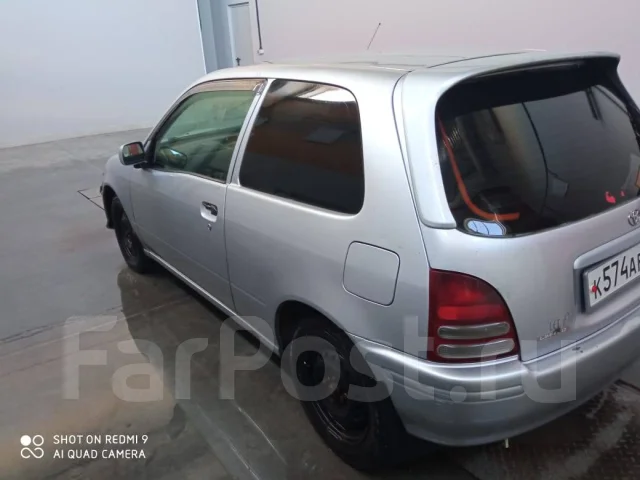 Toyota Starlet. �������, ��������, 1.3 (85��.�.), ������, 296 000����. �� ����
