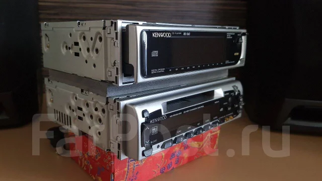 Old School Kenwood RX-670MD + RD-360 Japan, 1 DIN — 178x50 мм, б/у