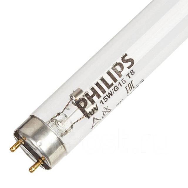 Лампа бактерицидная Philips TUV 15W T8 G15, для Дезар-3,4,5,7 ...