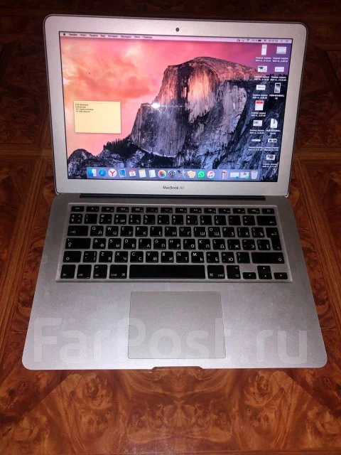 Apple MacBook Air 13 2015 Early. 13.3", 1,6����, ��� 4 ��, ���� 512���, WiFi: 1, Bluetooth: 1, ����������� �� 10��. ����