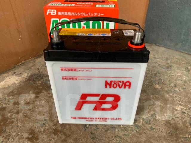Аккумулятор FB Super NOVA 40B19L, 38 а/ч, 330А, доставка бесплатная ...