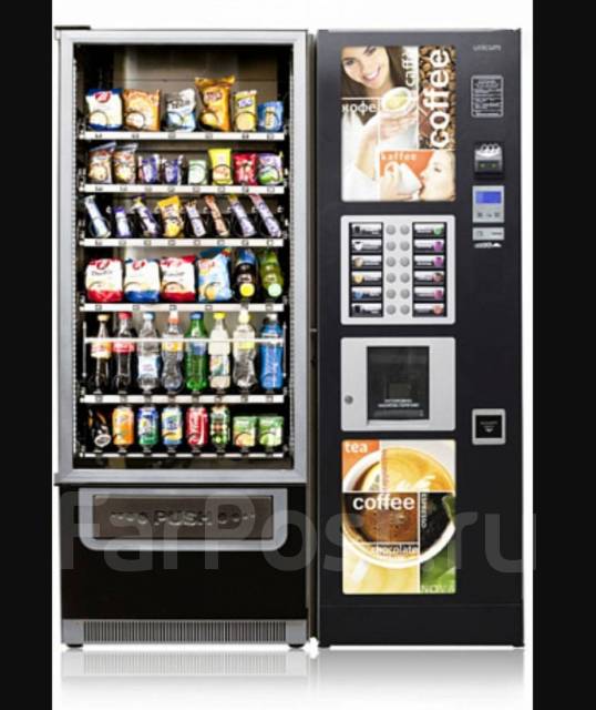 Установка кофейных и снековых автоматов во Владивостоке