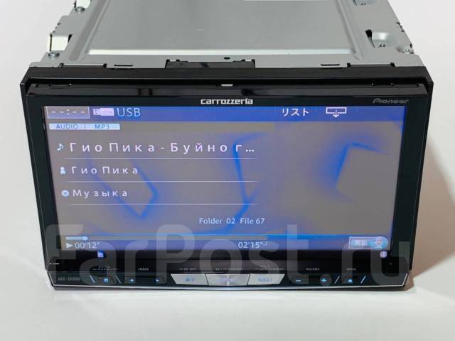 Pioneer Carrozzeria AVIC-ZH0009 Процессор DSP_USB_SD_HDD_DVD_Bluetooth, 2  DIN — 178x100 мм, б/у, в наличии. Цена: 23 000₽ в Хабаровске