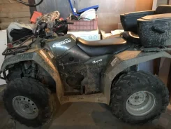 Suzuki Kingquad 400. ��������, ���� ���\���, � �������� ����