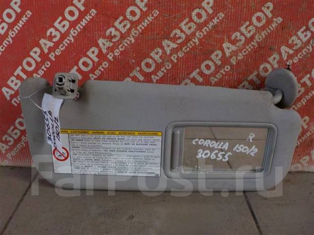 Как снять козырек тойота королла Солнцезащитный козырек Toyota Corolla 2010 ADE150 1ZRFE 0748912, правый купить в