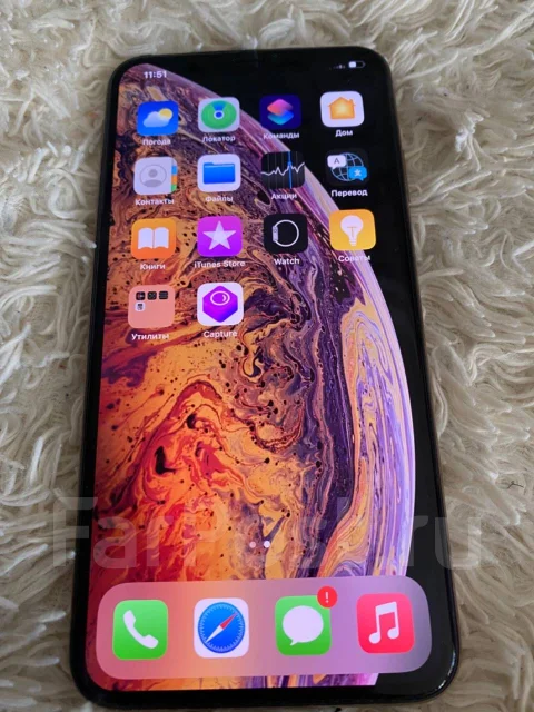 Apple iPhone Xs Max. �/�, �������, 3G, 4G LTE, NFC ����