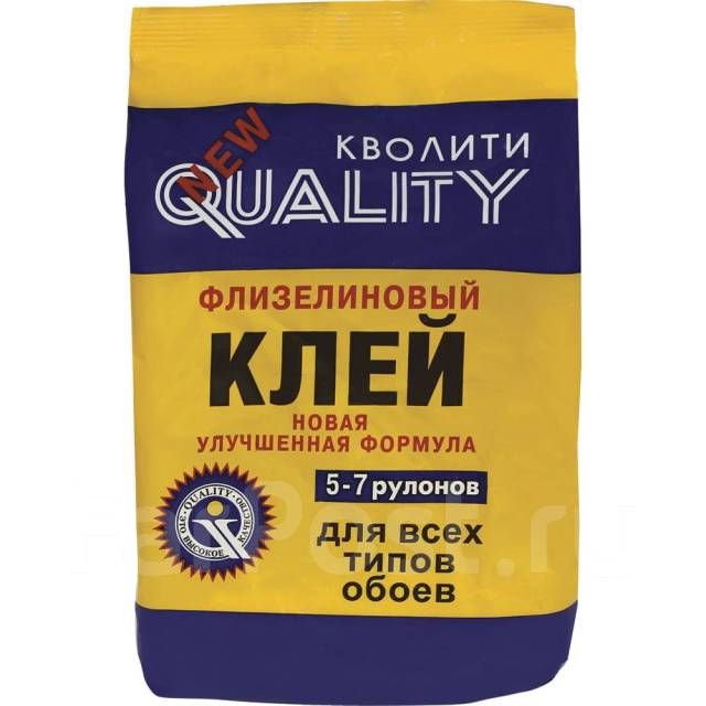Клей обойный флизелиновый Кволити 200гр/30 - Строительные смеси во ...