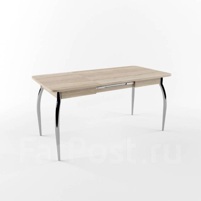 Стол обеденный гармошка Гамбург Тип №2 (Дуб сонома) - Мебель в Уссурийске