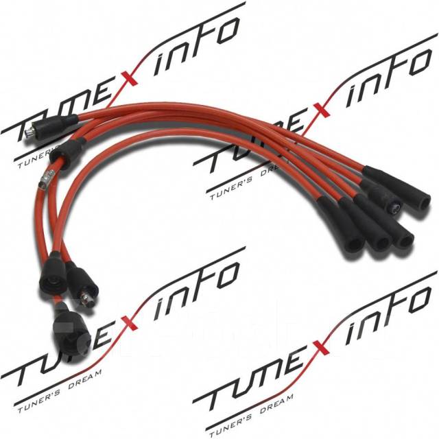 Комплект проводов высоковольтных ВАЗ 2101-2107 Красные (Комплект ...