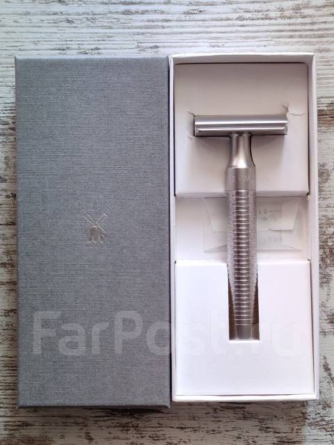 Бритва Т-образная Muehle Rocca R94 Silver Matt нерж сталь (Германия ...